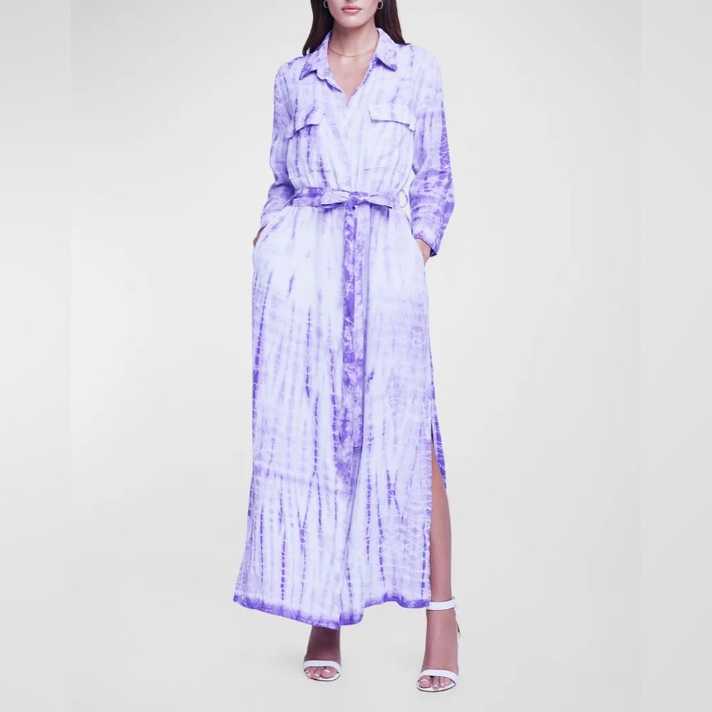 L’AGENCE Cameron Long Shirt Dress